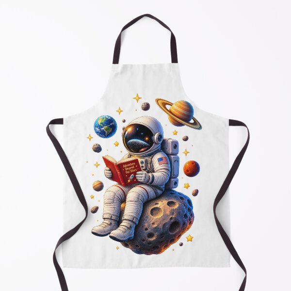 Item preview, Astronaut Reading Among the Stars designed and sold by TinyWeird.