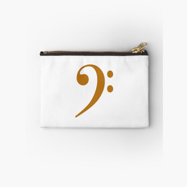 Item preview, Bass clef - musician - amber designed and sold by Inspirationmotivation.