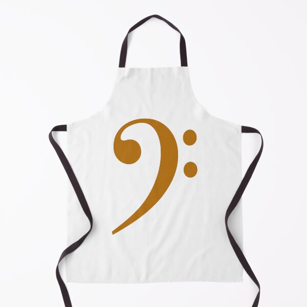 Item preview, Bass clef - musician - amber designed and sold by Inspirationmotivation.