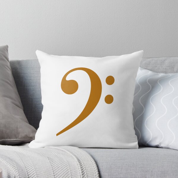 Item preview, Bass clef - musician - amber designed and sold by Inspirationmotivation.