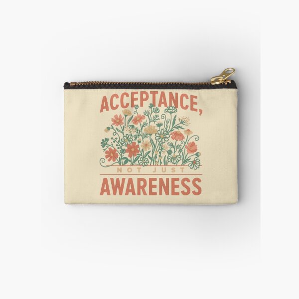 Item preview, Acceptance, Not Just Awareness – Floral Self Growth Art designed and sold by Sezee.