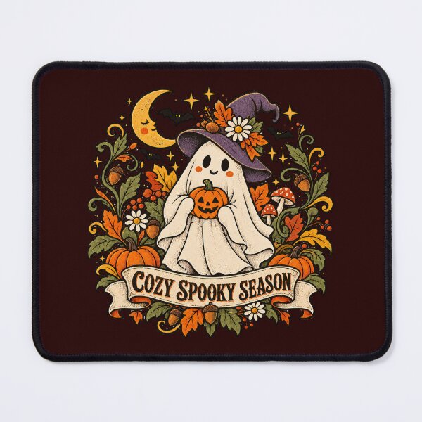 Item preview, Cozy Spooky Season Vintage Halloween designed and sold by -DEEWOLF-.