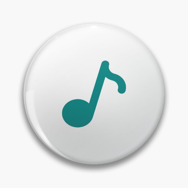 Item preview, Music note - musician - teal  designed and sold by Inspirationmotivation.