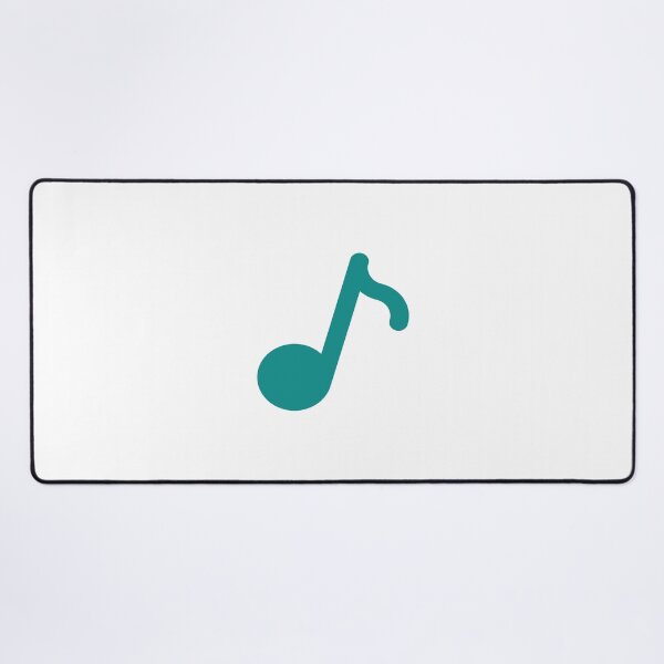 Item preview, Music note - musician - teal designed and sold by Inspirationmotivation.