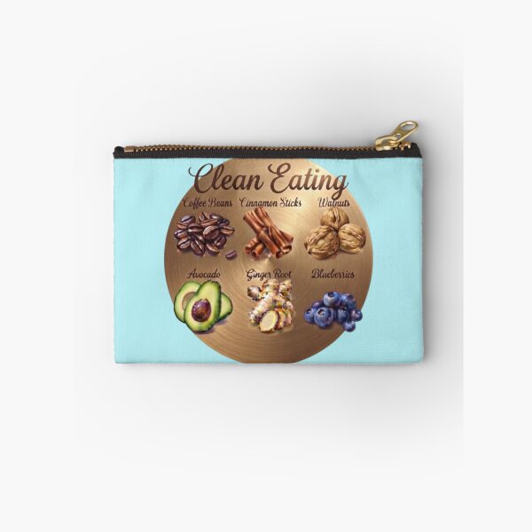 Item preview, Clean Eating Healthy Food Guide Illustration designed and sold by Northern Glow Art.