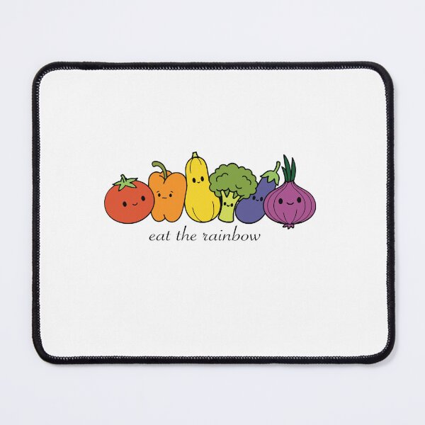 Item preview, Eat the rainbow cute vegetable sticker and design for kids designed and sold by Talia-does-art.