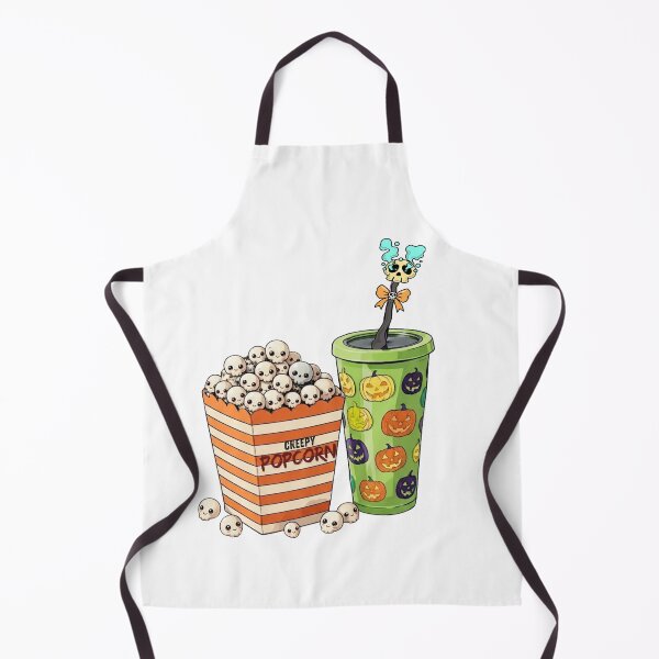 Item preview, Fun Halloween Movie Night Snacks Illustration Clipart designed and sold by VibranPalette.