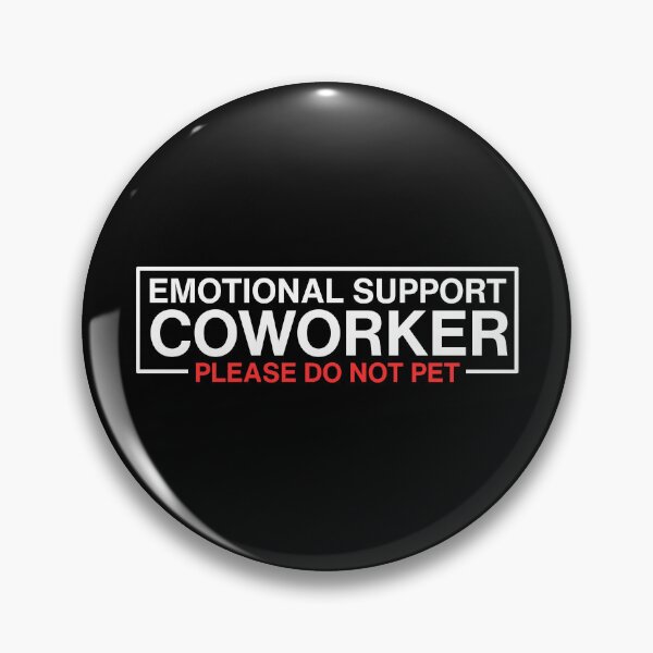 Item preview, Emotional support coworker please do not pet designed and sold by Dondonmart.