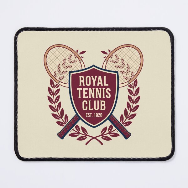 Item preview, Royal Tennis Club Est 1920 Vintage Country Club Crest Art designed and sold by KiwiRider.