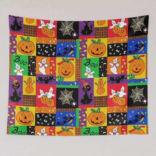 Item preview, Vintage Halloween Pattern designed and sold by airbearornelas.