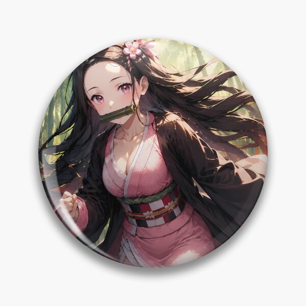 Item preview, Nezuko Kamado Demon Slayer Bamboo Forest Sprint designed and sold by mildaclairmo.