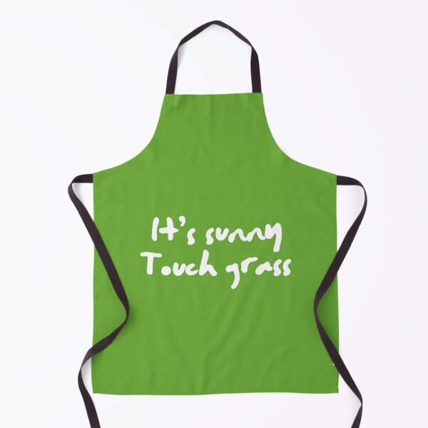 Item preview, Its Sunny Touch Grass Funny Meme Quote designed and sold by L98-Studio.