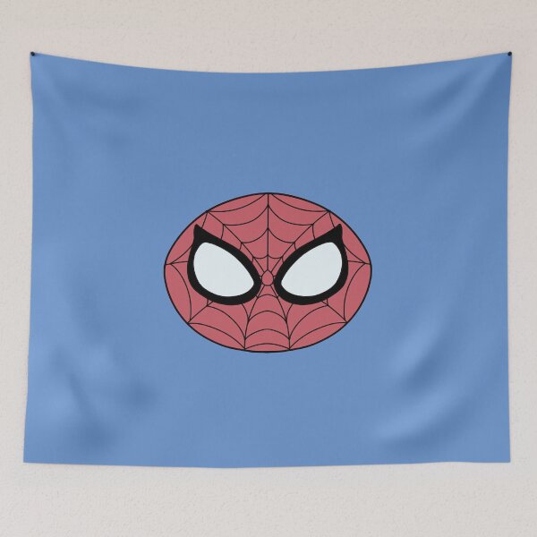 Item preview, 2. Children's Minimalist Spider-Man, Peter Parker, Marvel Comics, Blue Fan Art designed and sold by Leley_art.
