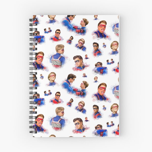 Item preview, Captain Man and Kid Danger Drawing Pattern designed and sold by Linneke.