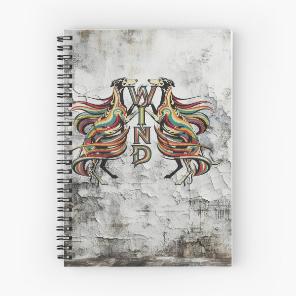 Item preview, GALOGO - Street Variations - Two Galgos Street Art No. 3 WIND designed and sold by GALOGO – Art for Sighthounds & Animal Welfare.