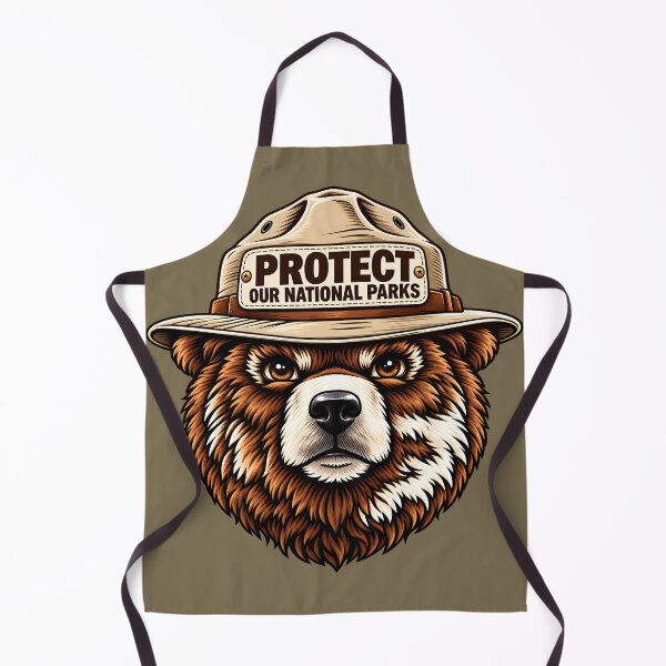Item preview, Protect Our National Parks – Bear Wildlife Conservation Design designed and sold by WAUZ.