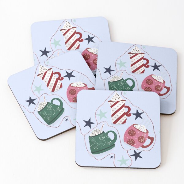 Item preview, Hot Cocoa Christmas Seamless Design designed and sold by Cato Designs.
