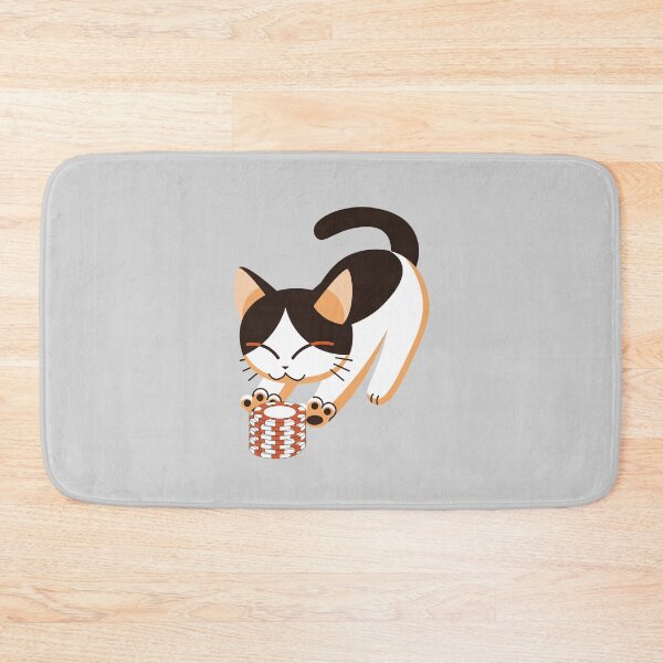 Item preview, Cat Wins Poker Chips designed and sold by GoblinBoutique.