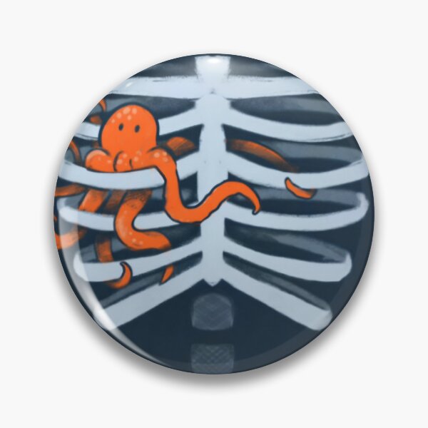 Item preview, Octopus Ribcage Heart Surreal designed and sold by RicBeastLab.