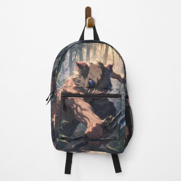 Item preview, Inosuke Hashibira Demon Slayer Bamboo Forest Ambush designed and sold by mildaclairmo.