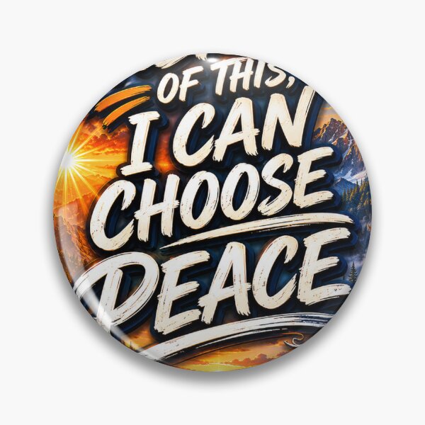 Item preview, Instead of this I can choose peace  designed and sold by Grove Your Soul .