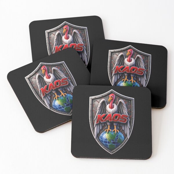 Item preview, KAOS World Domination | Funny Retro Spy Comedy Villain Emblem designed and sold by dwinburn.