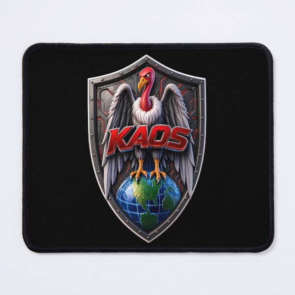 Item preview, KAOS World Domination | Funny Retro Spy Comedy Villain Emblem designed and sold by dwinburn.