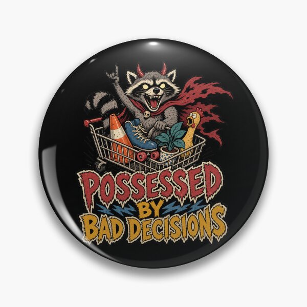 Item preview, Possessed by Bad Decisions designed and sold by Sonic Nova Studios.