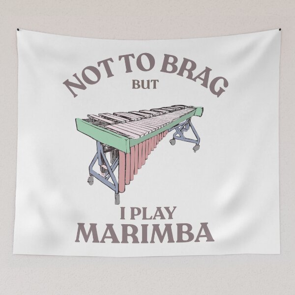 Item preview, Not to brag but I play marimba designed and sold by TaraPen.