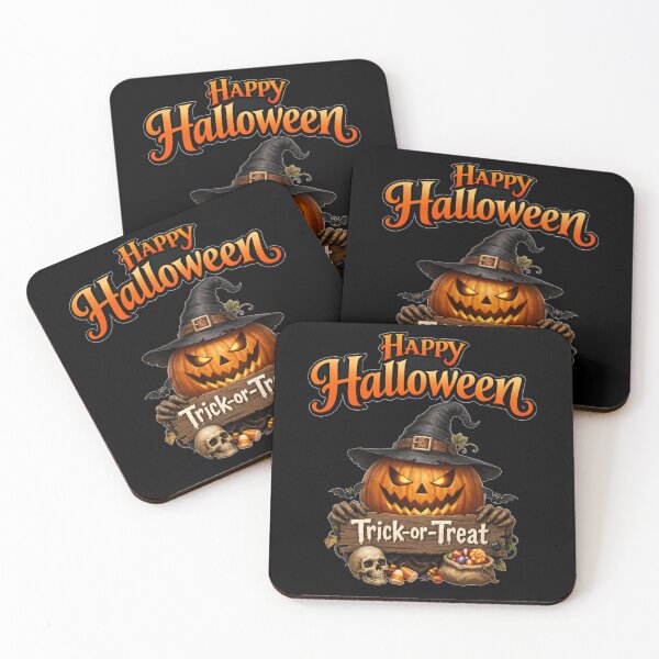 Item preview, Happy Halloween Trick or Treat Pumpkin Witch Hat designed and sold by DeliaDesignsCo.