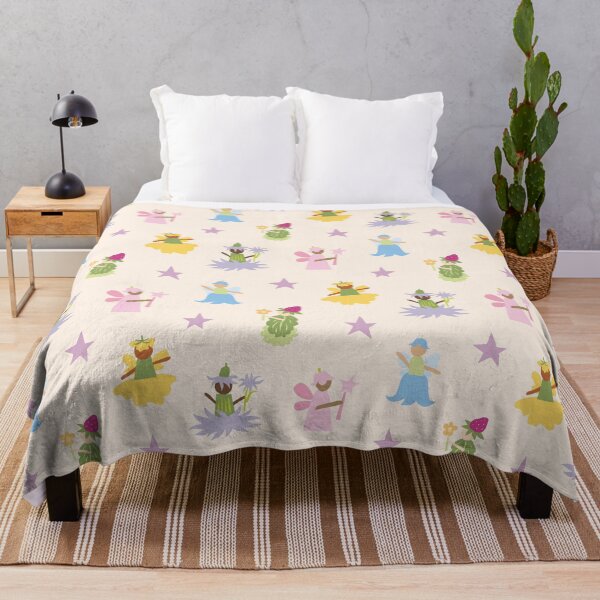 Item preview, Magical Flower Fairy Repeat Pattern designed and sold by KIrving Designs.