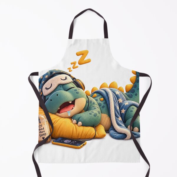 Item preview, Sleepy Dino | Cute Snoring Dinosaur designed and sold by Zosera.