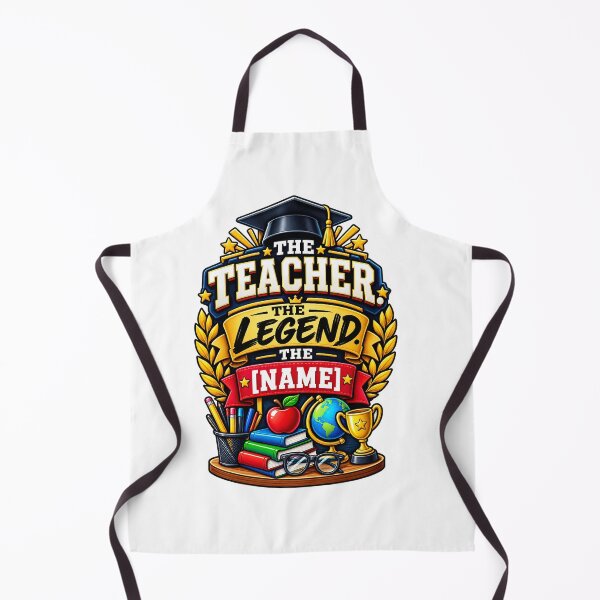 Item preview, The Teacher The Legend Personalized Educator Appreciation Design designed and sold by ismai6.