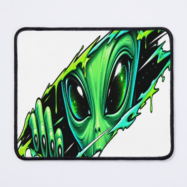 Item preview, Neon Alien Street Art designed and sold by VYBORA Studio.