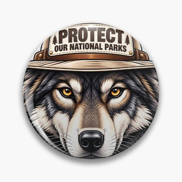 Item preview, Protect Our National Parks – Wolf Wilderness Conservation Design designed and sold by WAUZ.