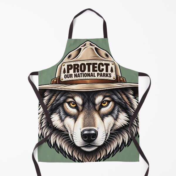 Item preview, Protect Our National Parks – Wolf Wilderness Conservation Design designed and sold by WAUZ.