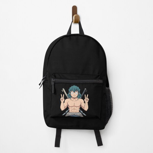 Item preview, Inosuke Hashibira Demon Slayer Double Peace Swords Comedy designed and sold by Dashsopaner.