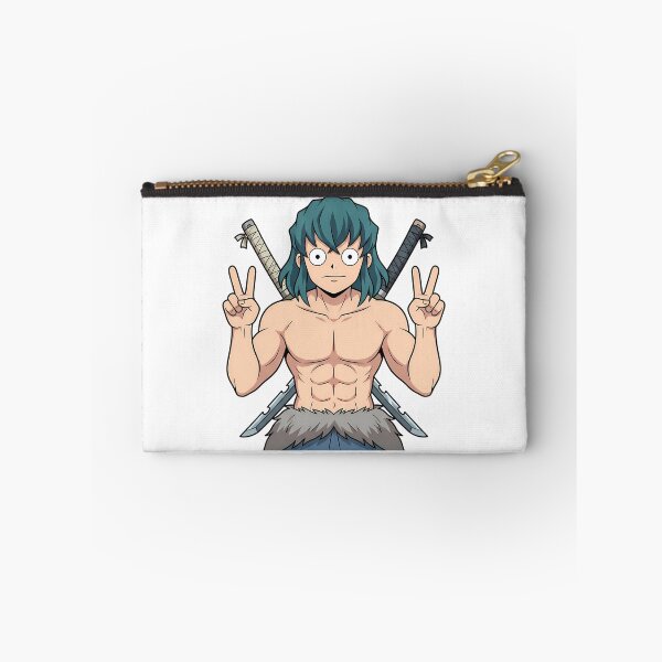 Item preview, Inosuke Hashibira Demon Slayer Double Peace Swords Comedy designed and sold by Dashsopaner.