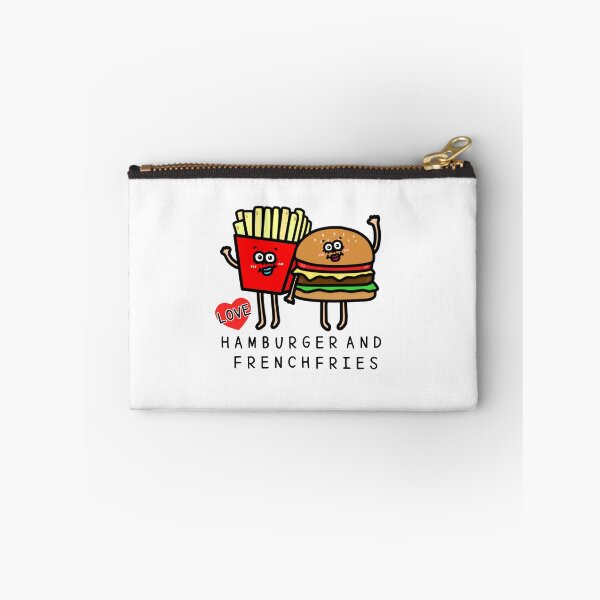 Item preview, Cute I LOVE HAMBURGER AND FRENCHFRIES designed and sold by kanaehonkawa.