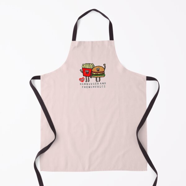 Item preview, Cute I LOVE HAMBURGER AND FRENCHFRIES designed and sold by kanaehonkawa.