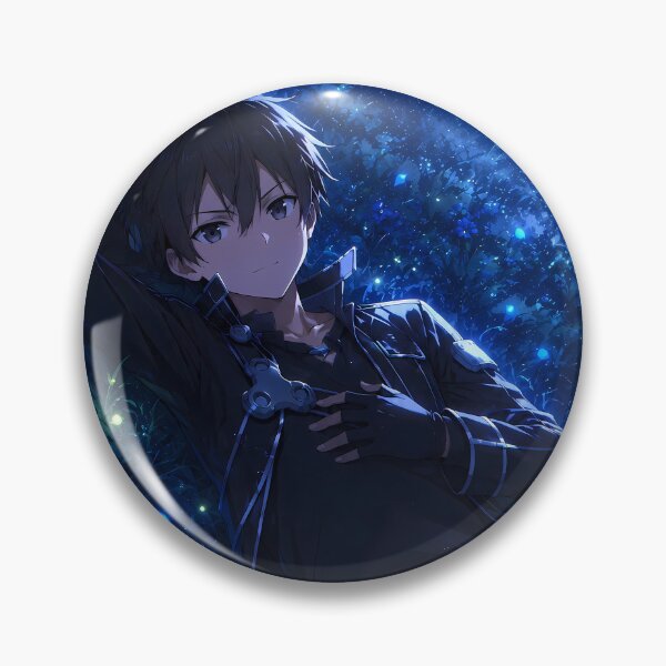 Item preview, Kirito Sword Art Online Moonlit Forest Night designed and sold by mildaclairmo.