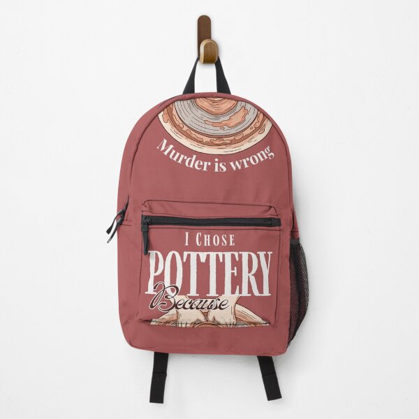 Item preview, I chose pottery because murder is wrong| Pottery Lovers designed and sold by EmotionArt.