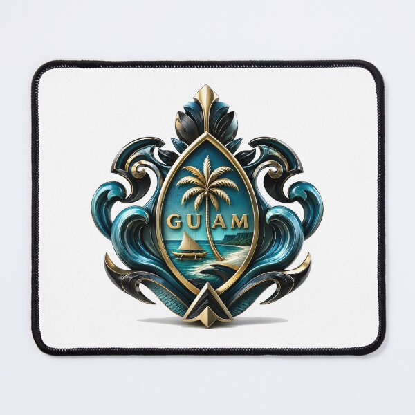 Item preview, Guåhan Tidecrown: Golden Spirit of the Pacific designed and sold by BlissBlvdShop.