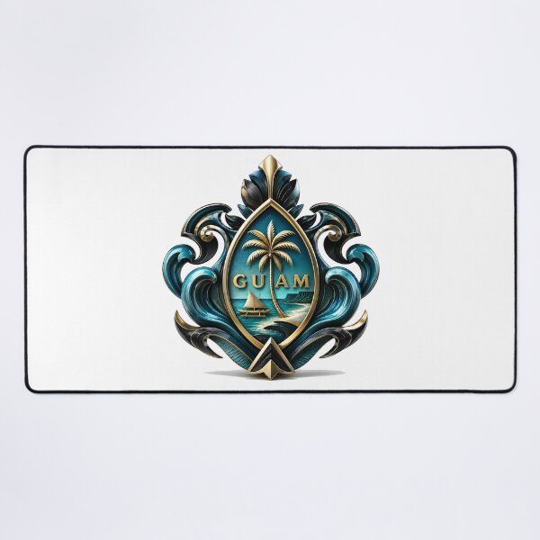 Item preview, Guåhan Tidecrown: Golden Spirit of the Pacific designed and sold by BlissBlvdShop.