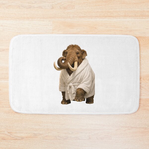 Item preview, Comfy Bathrobe Mastodon designed and sold by Sillytoe.