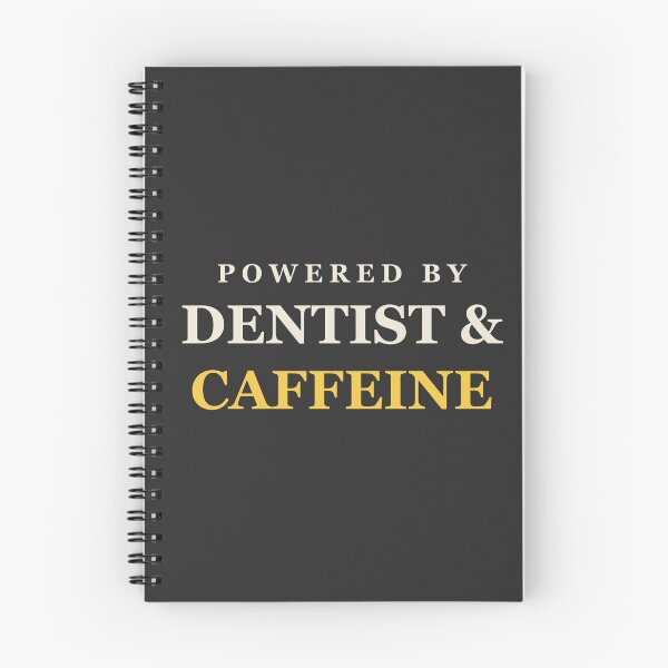 Item preview, Powered By Dentist & Caffeine - Dentist designed and sold by RetroThreadWorks.