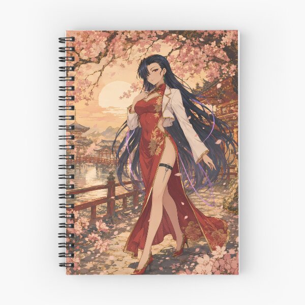 Item preview, Shenhua Black Lagoon Cherry Blossom Sunset Elegance designed and sold by mildaclairmo.