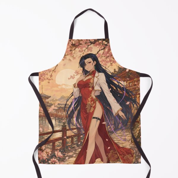 Item preview, Shenhua Black Lagoon Cherry Blossom Sunset Elegance designed and sold by mildaclairmo.