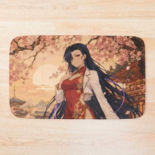 Item preview, Shenhua Black Lagoon Cherry Blossom Sunset Elegance designed and sold by mildaclairmo.