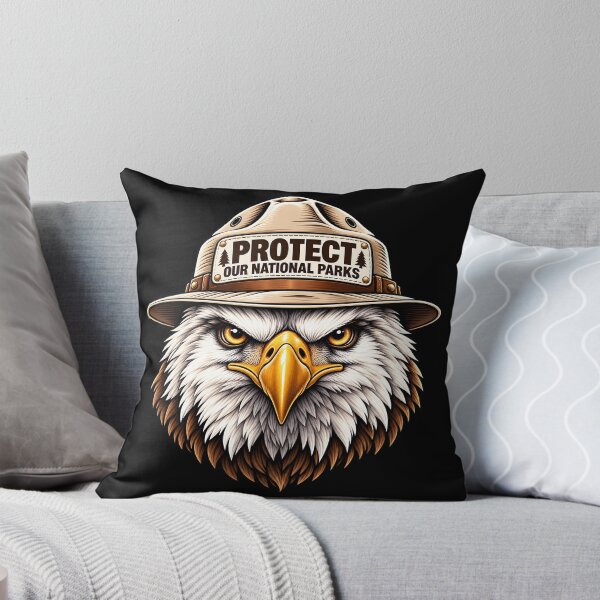 Item preview, Protect Our National Parks – Eagle Wildlife Protection Design designed and sold by WAUZ.